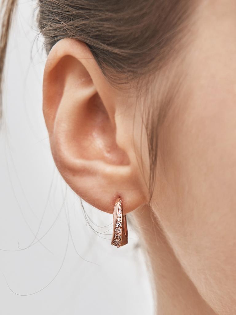 Geigerjewelry 18K Gf Elf One-Touch Earrings Gi8Kpee042