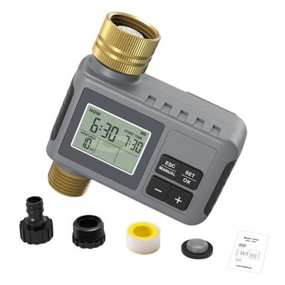 Controlador Inteligente de Temporizador de Água Temporizador de Torneira para Mangueira de Jardim Para Gramado Estufa Fazenda Com Configuração Ajustável para Mangueira de 3/4 de polegada