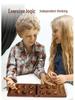 Youmai Wooden African Gem Checkers: Educational Board Game with Storage Box