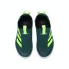Adidas Rapidazen Synthetic Leather Comfortable Simple Non-Slip Shock Absorbing Mid-Top Kids Running Shoes Kids Running Shoes Black Green ID3371