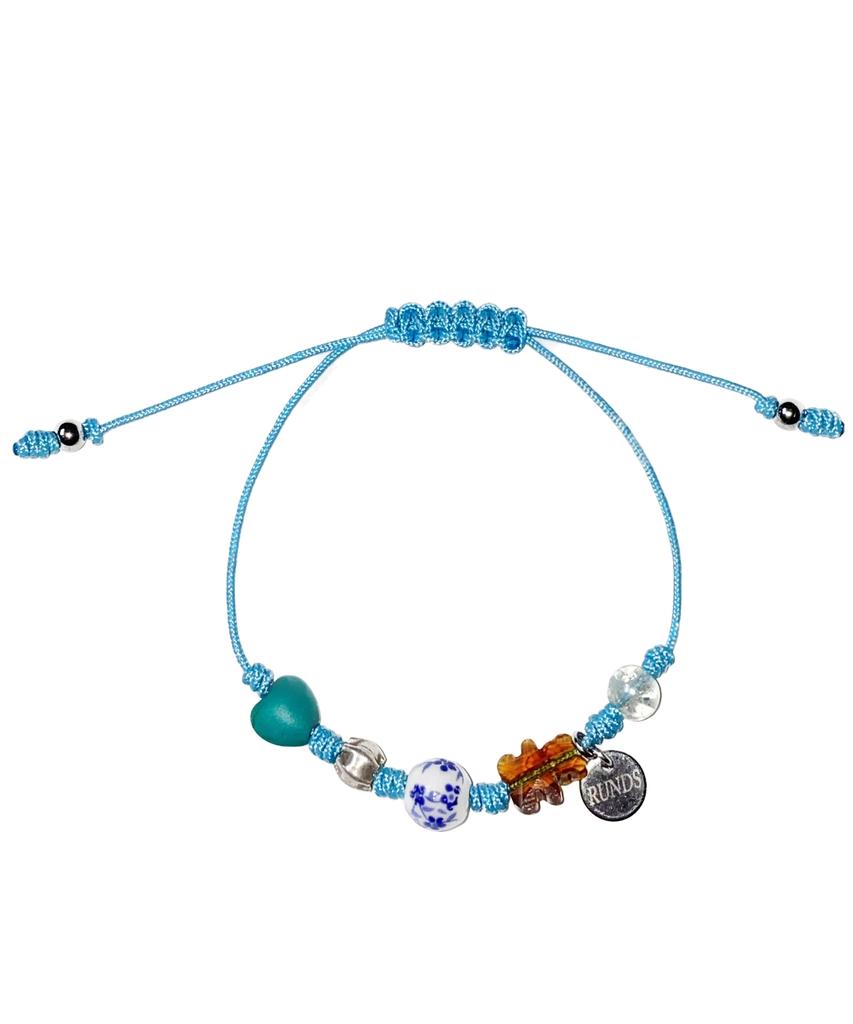 Runds Sky Blue Gemstone Bracelet