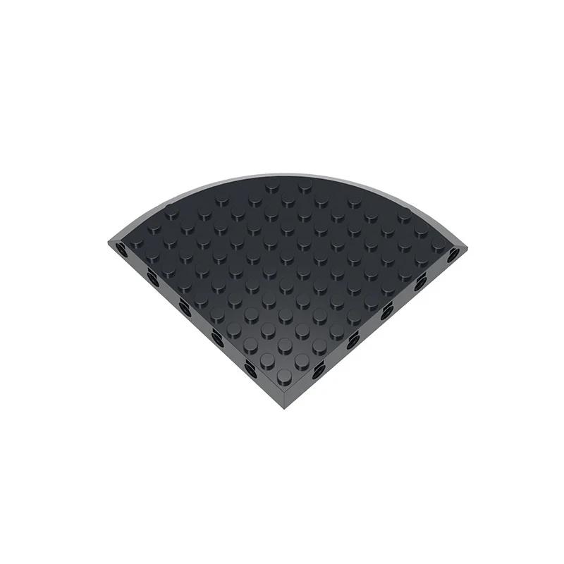 

MOC 1PCS 65803W 10x10 Semicircle Fillet Rounded Bottom Plate Building Blocks High Board With Holes House Board Bricks Toys Gifts