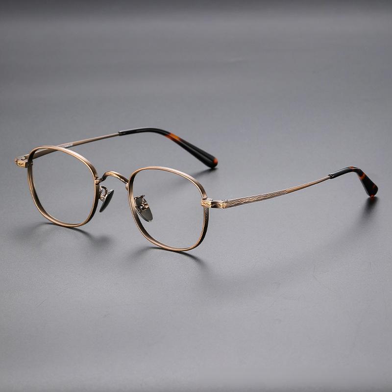 Lzabella Titanium Alloy Eyeglass Frames Men's Glasses Computer Optical Prescription Reading Clear Lenses Women's Eyewear K-125