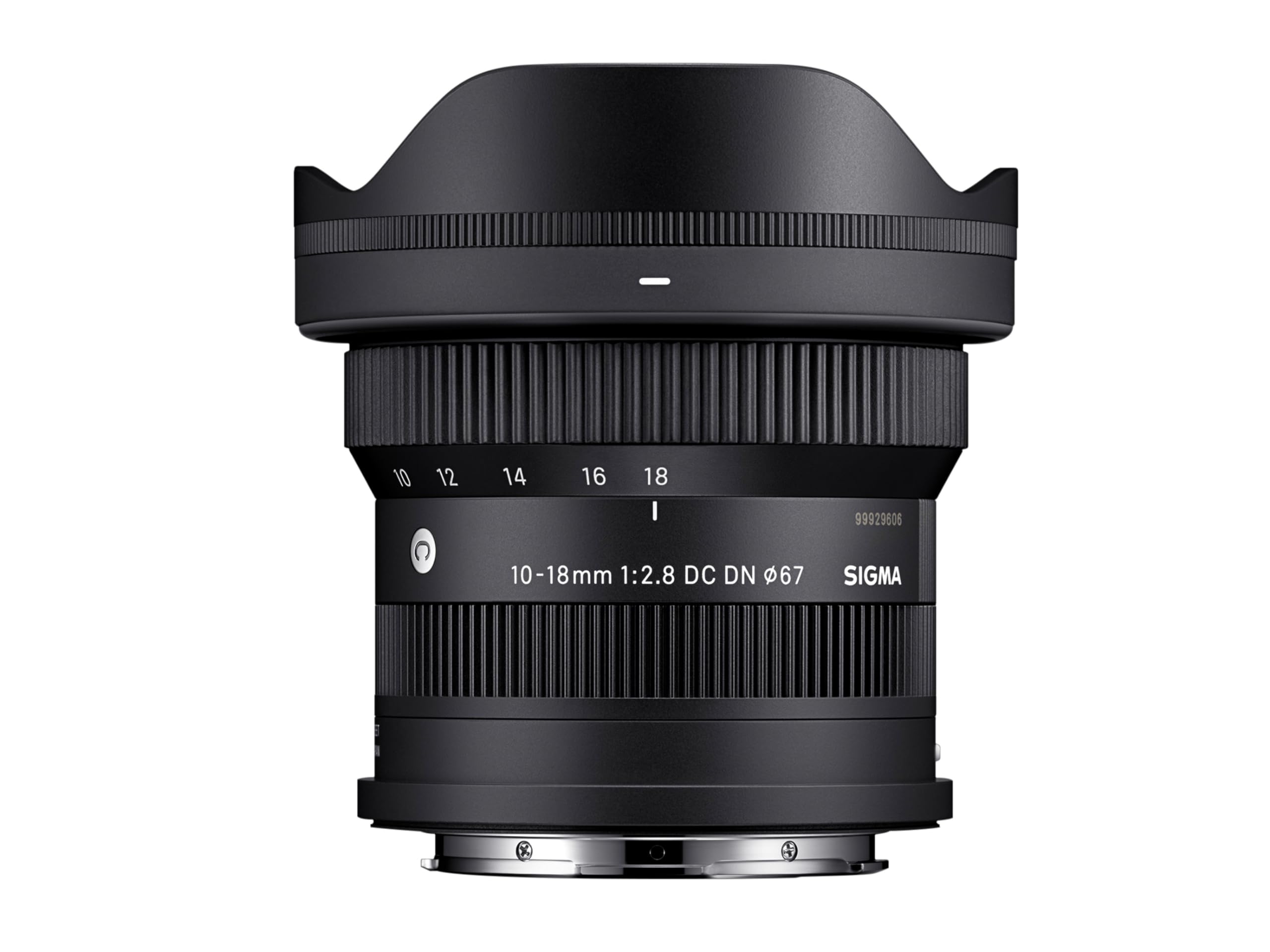 

Sigma DC DN Zoom for Mirrorless Contemporary Style 10-18mm F2.8 L-Mount Lens, Wide-Angle, APS-C Cameras, чорний