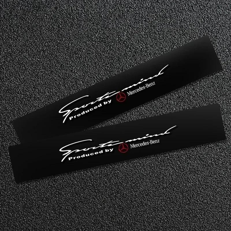 BLZ3   Car front windshield sunshade decorative stickers For Mercedes Benz Amg W204 W213 W205 W211 W212 W176 W205 W203 Accessories