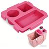 Toppers Schalen Zubehör für Strandtasche Oberer Becher Handyhalter Schale Aufbewahrung Deckel für Strandtasche Trennwand und Organizer Geschenk