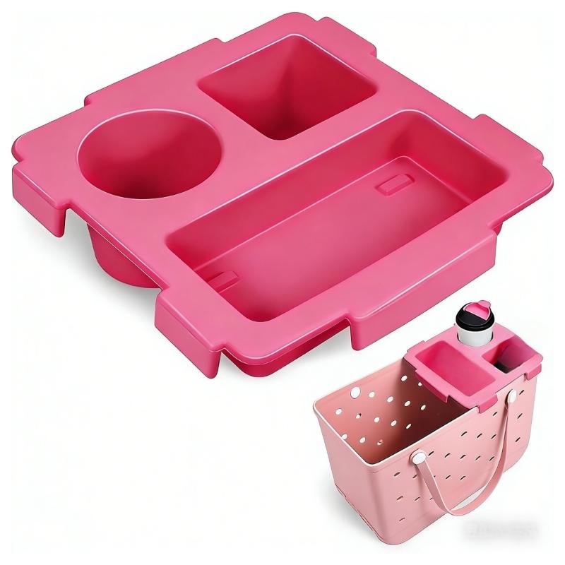 Toppers Schalen Zubehör für Strandtasche Oberer Becher Handyhalter Schale Aufbewahrung Deckel für Strandtasche Trennwand und Organizer Geschenk
