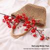 Silk Plum Blossom Simulation Flowers for Home Decor: Perfect for Living Room, TV Cabinet, or Coffee Table Arrangements.
