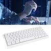 Wireless Mechanical Keyboard 61 Keys   2.4G Wired RGB Lighting Mechanical Gaming Keyboard with Hanging Rope