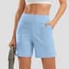 Pantaloncini Sportivi Donna Senza Cuciture Estivi Elastici Scrunch Vita Alta Push Up Controllo Pancia Palestra Fitness Allenamento Pantaloncini Yoga