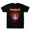 The New  Denhausen Curse Print Tshirt for Unisex Is A Comfortable Cotton Oneck Shortsleeved st Century Hot Fashion Top