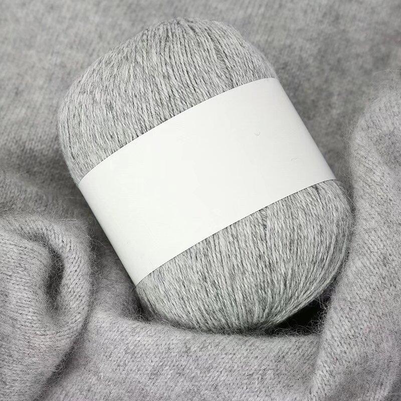 Cashmere Thread Hand-Woven Medium And Fine Cashmere Thread Sweater Scarf Crochet Jacket Diy Wool Ball
