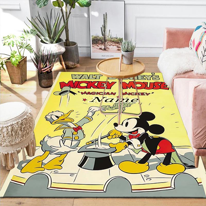 Custom 1Pc Minnie Mouse Adventure Rug Office Carpet Indoor Outdoor Entrance Doormat Nonslip Soft And Comfortable Living Room D916149