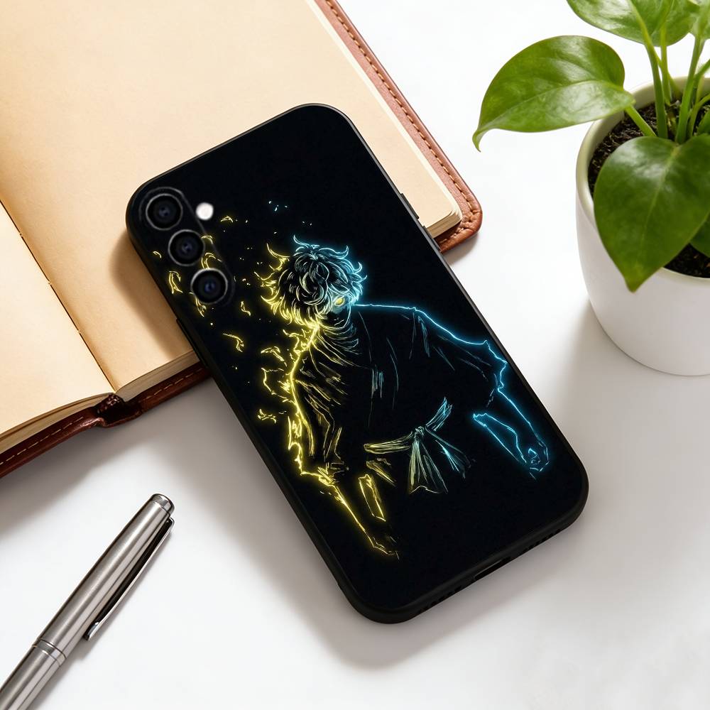 Gabimaru Phone Case For Samsung Galaxy A73,A72,A71,A70,A53,A52,A51,Soft Silicone Black Cover
