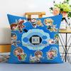 Cute DDigimon Adventure Cushion Cover Washable Linen Pillowcase Soft  for Sofa Bed Cozy Home Room Decor