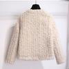 Little Lamb Fur Coat Women's Autumn and Winter Fur One-piece Short Jacket