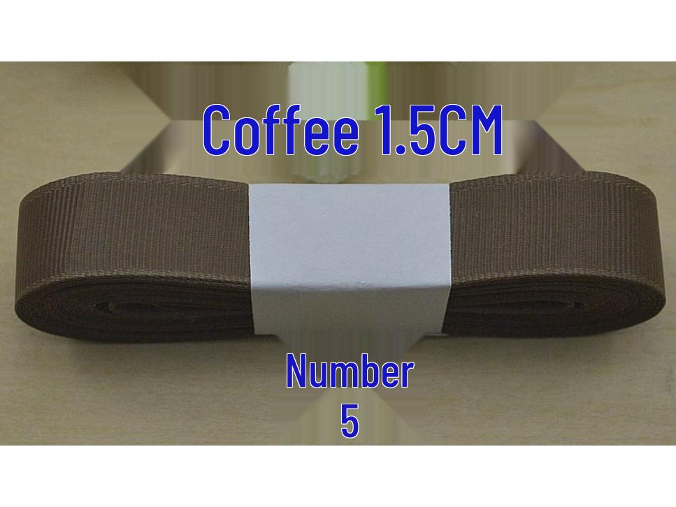 Z004 Grosgrain Ribbon - 1.5CM, 5 Meters