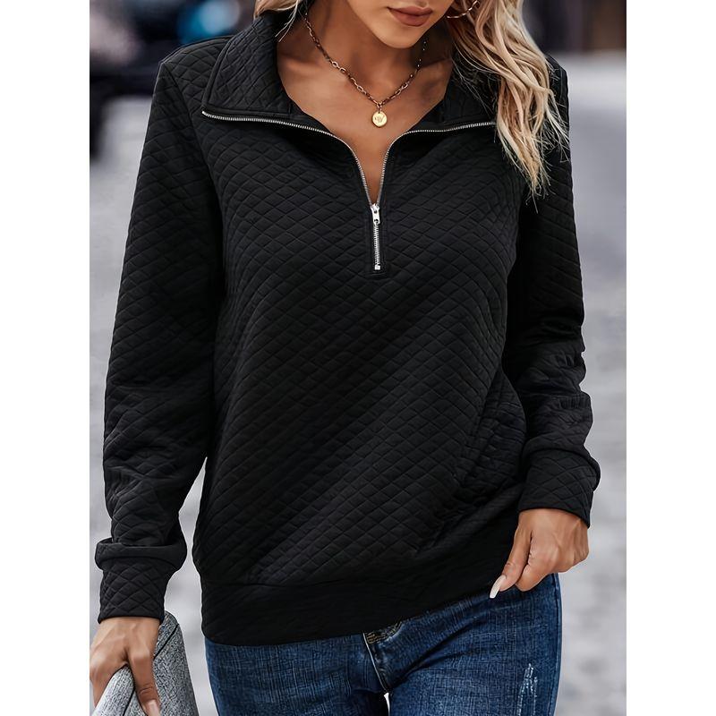 

Fashion Style Heattech Loose Fashion Casual Large Sizes Availiable Flab Hiding Soft Long Sleeves Sweatshirt Pullover Tops Machine Washable Black XS