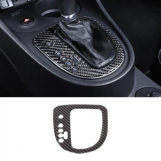 Soft Carbon Fiber Center Shift Gear Panel Trim Sticker For Seat Leon 2008-12