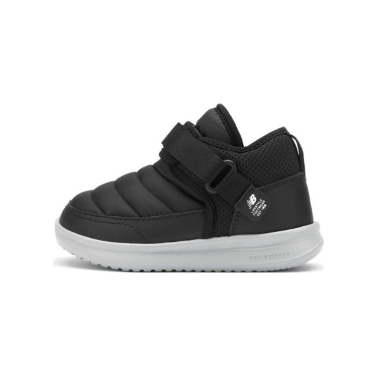 New Balance MMOC Fabric Versatile Warm Durable Low-Top Walker Baby Sneaker Black IHMMOCBW