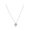 Sterling Silver Maple Leaf Necklace - Korean Style Minimalist Collarbone Chain Pendant for Women