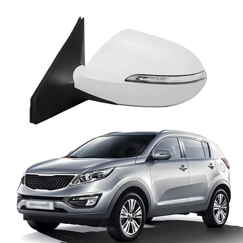 5/7/9 Pin Car Left Right Side Rearview Mirror Assembly with Turn Signal Light for Kia Sportage R 2011-2016