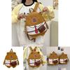 Adorable Large Capacity Cartoon Capybara Backpack For Kids Perfect For School And Play