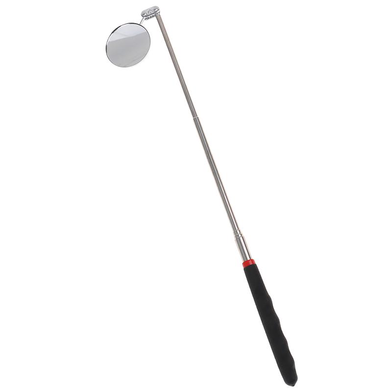 1Pc 50Mm Car Telescopic Detection Lens Inspection Round Mirror 360° Repair Tool