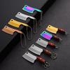 Mini Kitchen Knife 420 Stainless Steel Wooden Handle Pocket Finger Knife Collection God Of Wealth To Gift Pendant Holster Knife