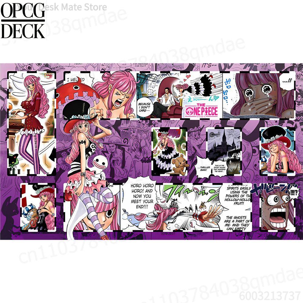 One Piece Opcg Playmat Card Game Playmat Perona Negative Hollow Anime Playmat High-Quality Card Game Mat Holiday Gifts