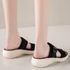 Platform Slippers Large Size Thick Soled Slippers Women's Summer Outdoor New Versatile Lightweight Women's Sandals Mesh Slippers