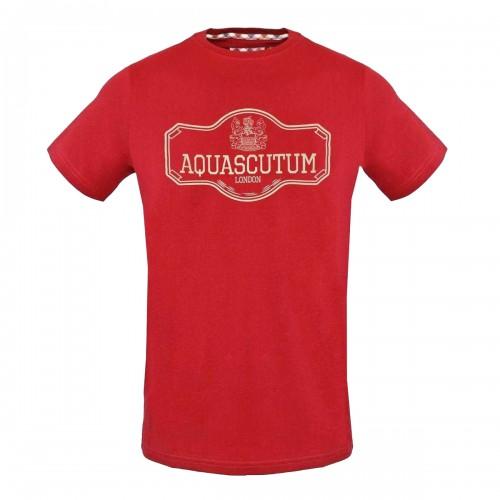 Aquascutum Mens Signpost Logo T-Shirt