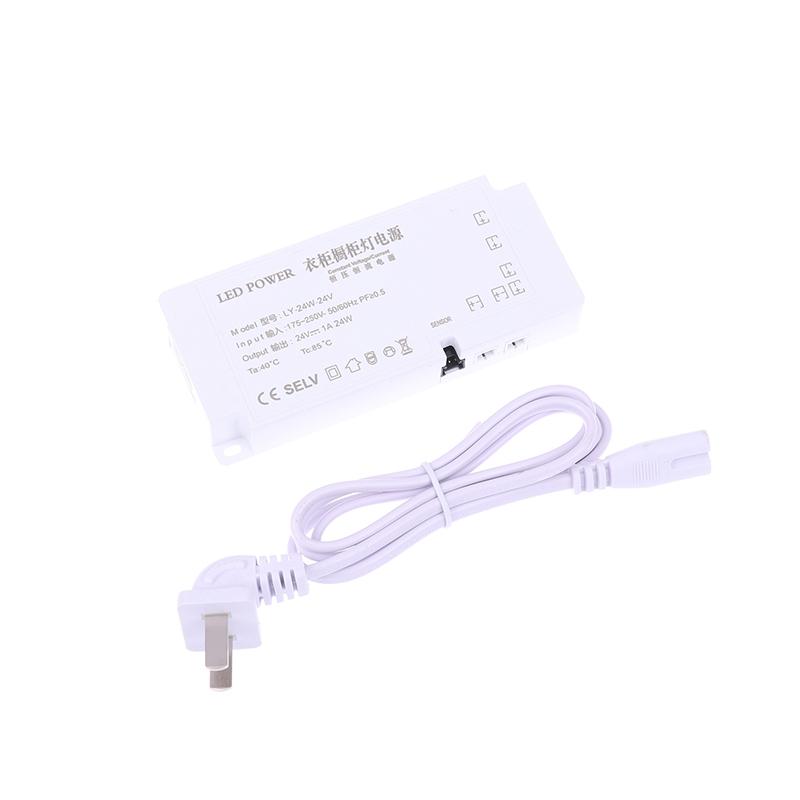 Led Cabinet Light Power Supply 24/36/48/60/100/150W Transformer 12V 24V Constant Voltage Source Adapter For Led Strip