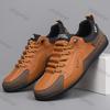 Outdoor Men's Casual Sneakers Breathable Comfortable Running Shoes 2026 Spring Autumn New Lightweight Soft Soled Fashi Flats