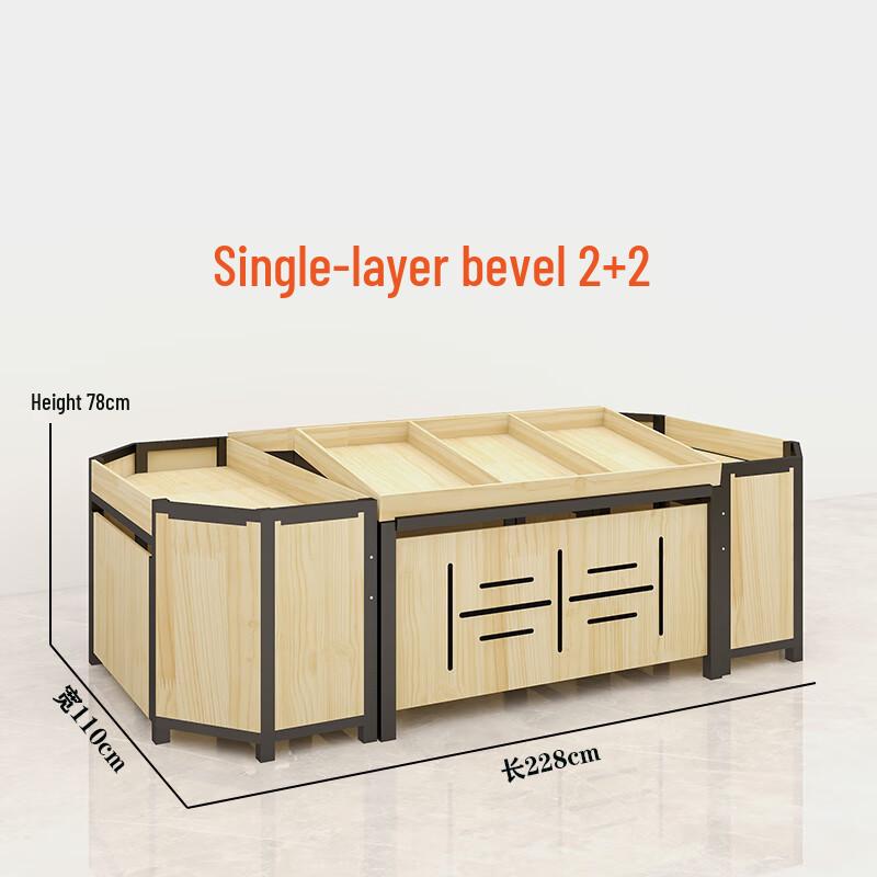 

Miling Fruit and Vegetable Display Shelf