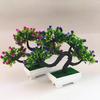 Artificial Flower Tree Plant Potted Bonsai Garden Party Desktop Møbler Dekor
