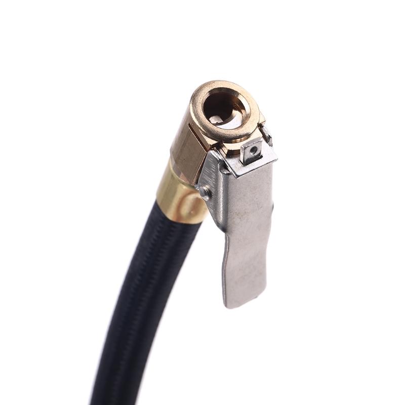 10/20/30/40/60/80cm Car Air Hose Tire Inflator Self-Locking Air Chuck Tire-Valve Fine Thread 0.305"x32TPI Air Compressor