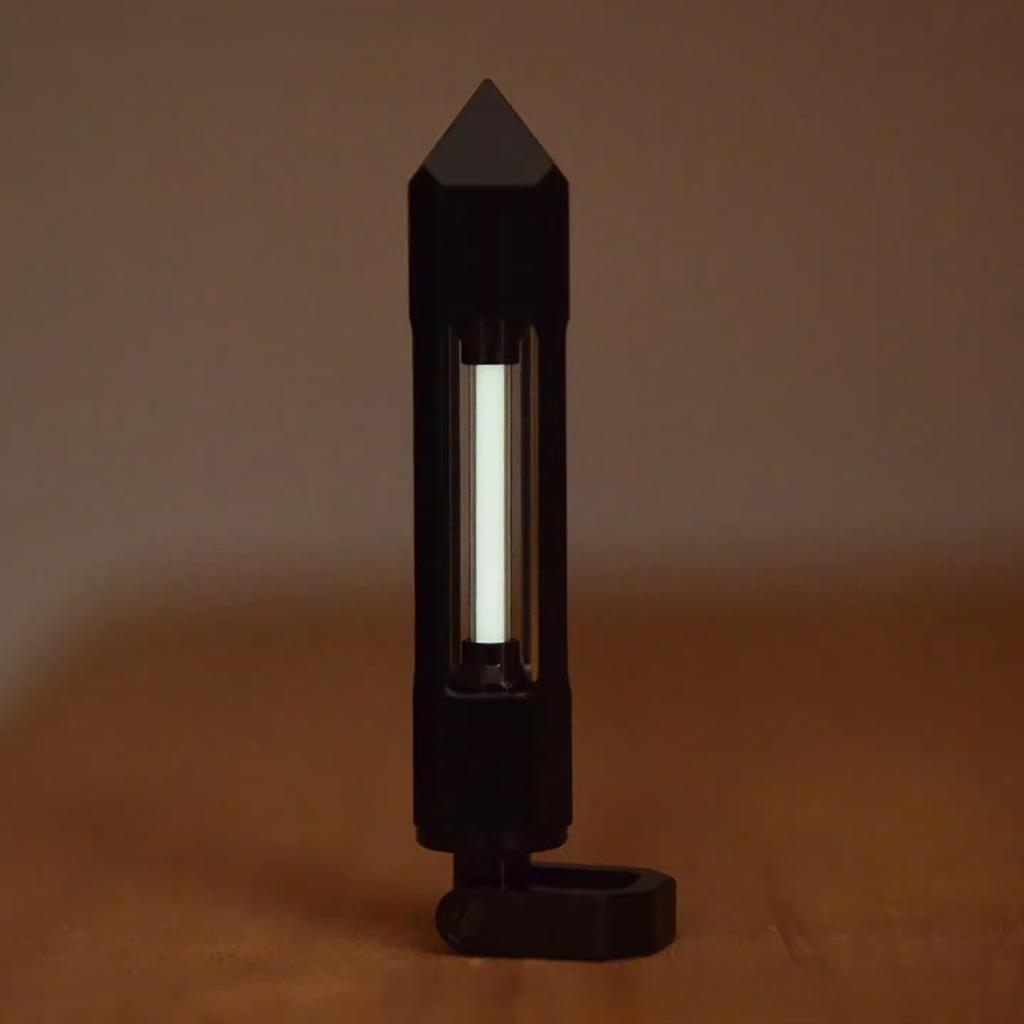 Titanium Tritium Trachea Keychain Self-luminous 25-year Necklace Pendant Removable Nuclear Reactor Tip Design