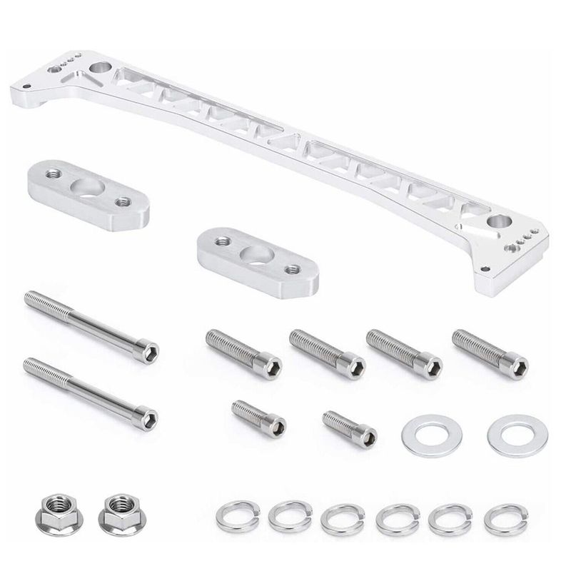 Performance Supplier F7 Billet Rear Lower Control Arm & Subframe Brace for 96-00 Honda Civic EK LCA