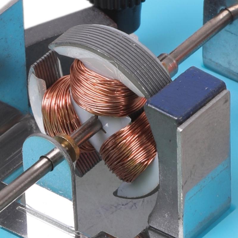 Educational Open Frame Direct-Current Motor Model Hands On Direct-Current Motor Model for Physics Teaching Demonstration