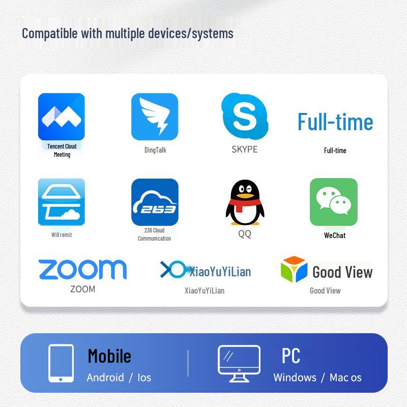 Deli 14871 Wireless Omnidirectional Conference Speakerphone