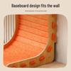Extra-Large Vertical L-Shaped Cat Scratching & Bed Combo: Durable, Scratch-Resistant, No Mess, Wear-Resistant Cat Claw Board.