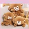 Endearing Cuddly Monkey Stuffed Animal With Long Fur Perfect For Kids Toy Plush
