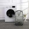 Large Capacity Foldable Dirty Clothes Basket Mesh Bathroom Storage Bucket Portable Organizer for Laundry