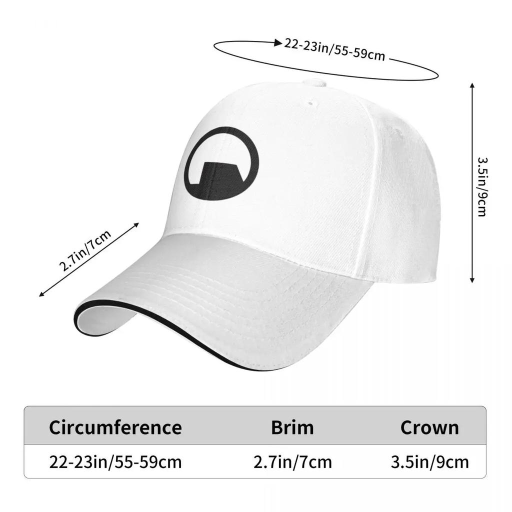 Black Mesa Logo Cap Fashion Casual Baseball Caps Adjustable Hat Hip Hop Summer Unisex Baseball Hats Customizable Polychromatic