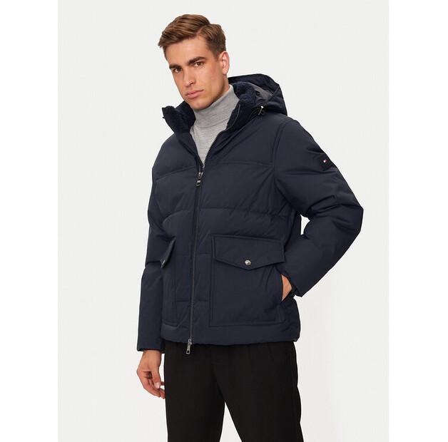 Пуховик Tommy Hilfiger Rockie MW0MW37125 синий Regular Fit