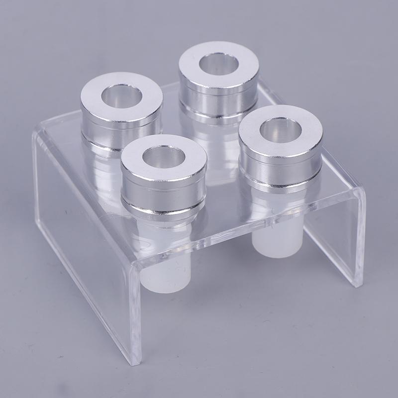 4 Cavities Simple Design Diy Makeup Cosmetics Lipstick Mould Silicone Lipstick Mold Making Tool