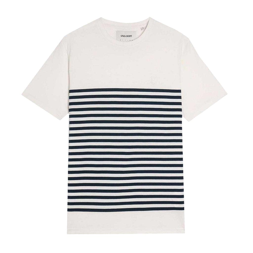 Lyle & Scott Mens Breton Stripe Breton T-Shirt