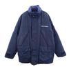 90s Flag Tag Down Jacket S Navy Men's Used