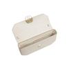 BALLY Patent Leather, Cow Leather Baguette Bag, Handbag, Shoulder Bag Women's White 6304716
